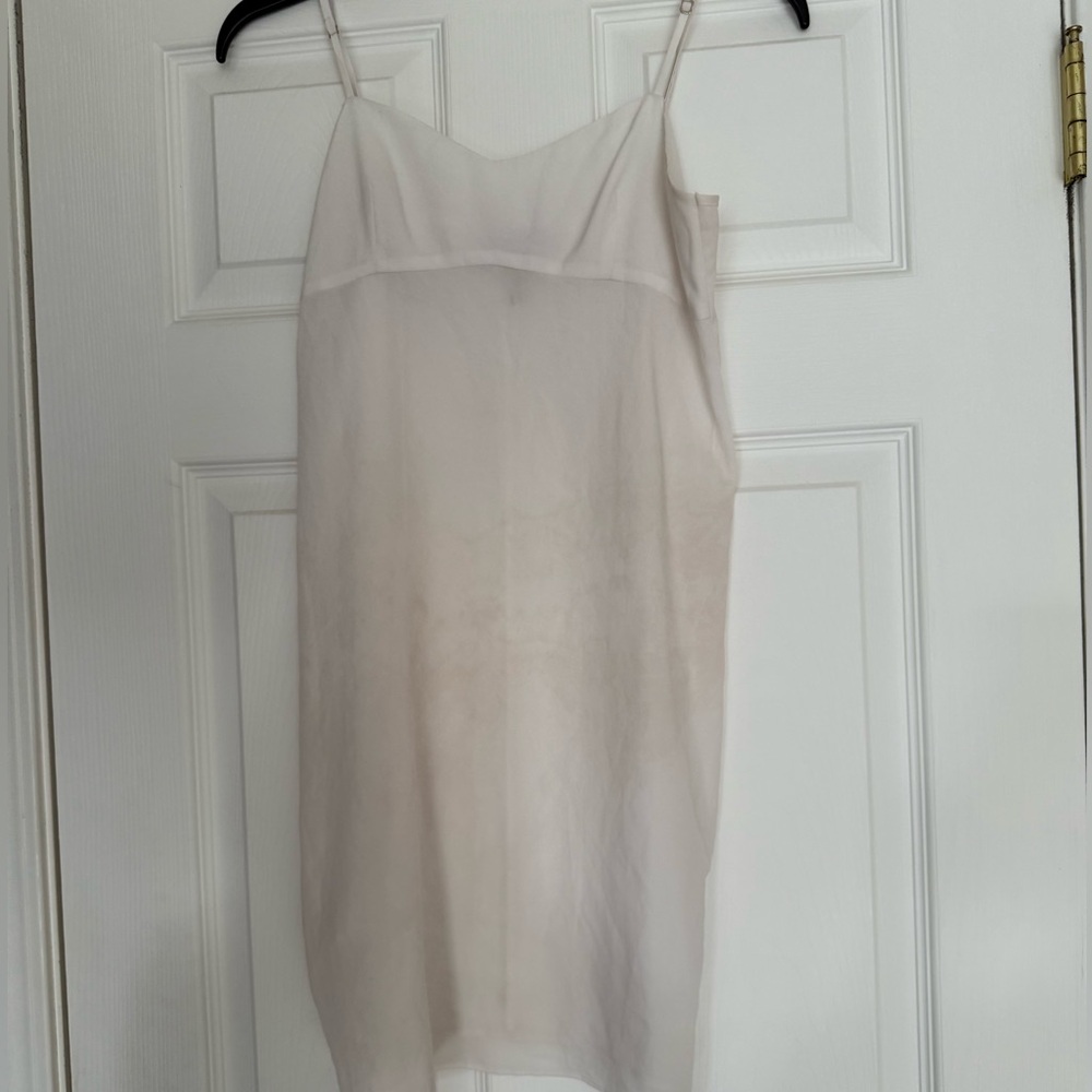 BCBGMaxAzria Ivory Slip Dress